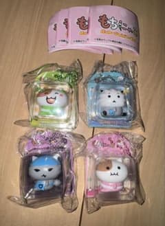 ♡*様 もちにゃみ パッケージminiフィギュア 4種セット　セミコンプのサムネイル