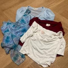 ［まとめ売り］透け感　水色カーディガン　セシルマクビーのサムネイル