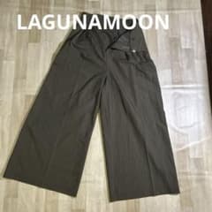 a011 LAGUNAMOON ラグナムーン￼ ワイドパンツレディースM￼のサムネイル