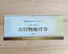 ヤマダ電機 株主優待 5000円分のサムネイル