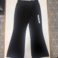 【美品】GU ワイドパンツ ブラック XLのサムネイル