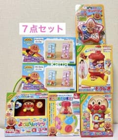 最終値下げ】アンパンマン おもちゃ 知育玩具 雑貨まとめ売り7点【新品