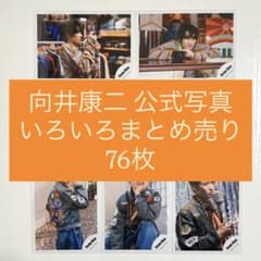 SnowMan 向井康二 公式写真 オフショ まとめ売り 76枚 - メルカリ
