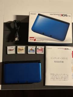 3DS LL本体 箱 説明書 妖怪ウォッチ 初代 本家 白犬隊 天ぷら 充電器付