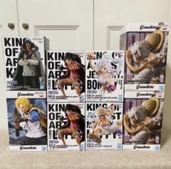 ワンピース フィギュアまとめ売り キングオブアーティスト&grandistaのサムネイル