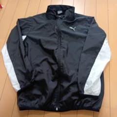 PUMA ウィンドブレーカー ブラック/ホワイトのサムネイル