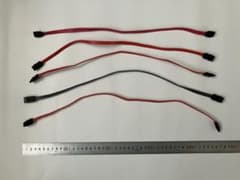 SATAケーブル　4ピン電源ケーブル 5本セットのサムネイル