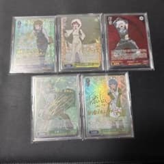 ヴァイスシュバルツ ダンまち ベル リュー シル リリ エイナ SP - メルカリ