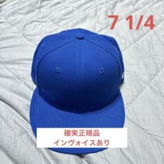 Newera Corteiz キャップ　ロイヤルブルー　7 1/4