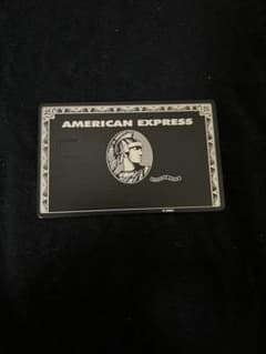 【米国版新品】アメックス　ミラー　カード　ノベルティセンチュリオン　ブラック 米国版新品】アメックス ミラー カード ノベルティセンチュリオン