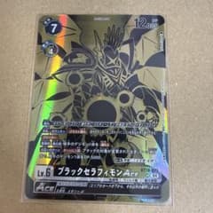 セラフィモンACE　ブラックセラフィモンACE　パラレル　希少　SP　デジモン デジモンカード ブラックセラフィモンACE パラレル - メルカリ