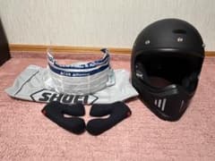 SHOEI EX-ZERO フルフェイスヘルメット　Mサイズ　マットブラックのサムネイル