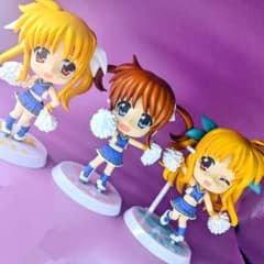 미소녀 피규어 리리컬 나노하 쿈 캐릭터 나노하 & 페이트 & 알리시아 치아복