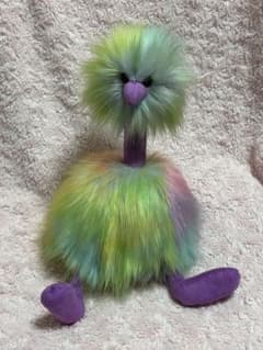 タグ付 ジェリーキャット Pompom Bird Rainbow 虹 Pom 鳥 タグ付 ジェリーキャット Pompom Bird Rainbow 虹色 鳥 - メルカリ