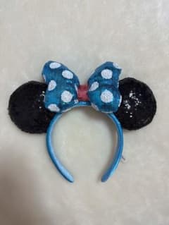 ディズニー　ミニー　スパンコールカチューシャのサムネイル