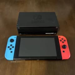 Nintendo Switch 本体 青/赤 Joy-Con付き ⭐︎ジャンク品⭐︎ - メルカリ