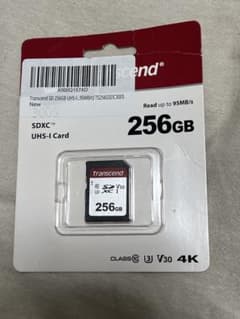 Transcend 256GB UHS-I SDカードのサムネイル