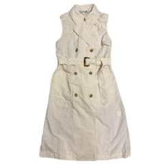 JW ANDERSON ユニクロ リネンブレンドラペルワンピース M