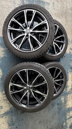 86 ZN6 純正17インチタイヤアルミホイール　４本セット　スタッドレスタイヤ ZN6 86 後期 純正ホイール＋スタッドレスタイヤ 4本セット - メルカリ