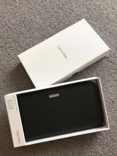 CalvinKkein 長財布 クロ [新品]のサムネイル