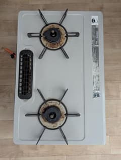 Rinnai KGM-62E グレー ガスコンロ 2バーナーのサムネイル