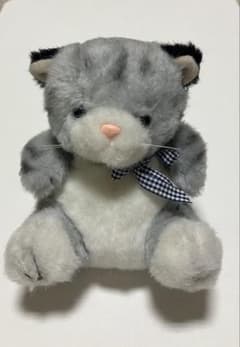 BANDAI ニャンニャンハウス　ねこ 猫　ぬいぐるみ　1984年　鳴く BANDAI ニャンニャンハウス ねこ 猫 ぬいぐるみ 1984年 鳴く - メルカリ