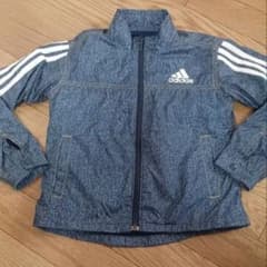 adidas 120cm ジャージ　ジャンパーのサムネイル