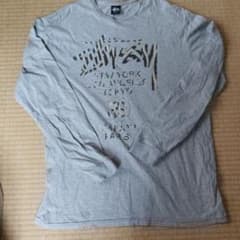 STUSSY ロングスリーブカットソー グレーのサムネイル