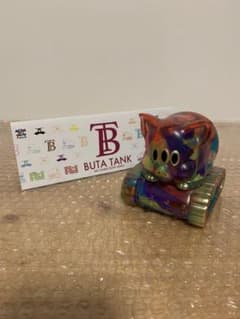 アートジャンキー ブタタン（ク） クリア成型 カラフル塗装 ソフビ