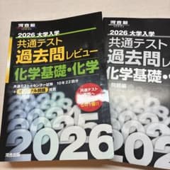 2026大学入学共通テスト過去問レビュー 化学基礎・化学 河合塾のサムネイル