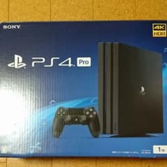ps4 pro(7000型)+ソフト3本のサムネイル