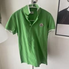 K。MONCLER グリーン ポロシャツ MONCLER グリーン ポロシャツ - メルカリ