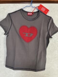 DIESEL Tシャツ グレー L