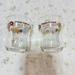 Mister Donut ガラスコップ 2個セット 2023年製