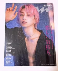 SnowMan 佐久間大介 表紙 anan No.2385 - メルカリ