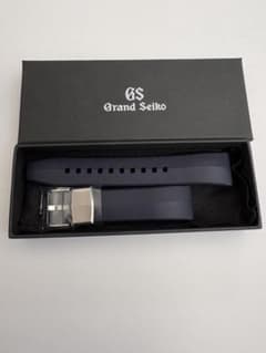 Grand Seiko 純正 ラバーベルト ネイビー 3本セット | Mercari