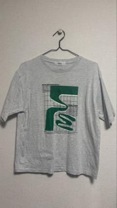 な*ま様 Ffein アッシュグレーグラフィックプリント 短丈 Tシャツのサムネイル