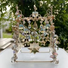 サンキャッチャー　ゴールデンシャドウ星(フレーム風コンパクトスタンド)のサムネイル