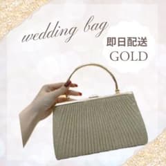 【在庫処理値段】2wayパーティバッグ ハンドバッグショルダー がま口プリーツのサムネイル