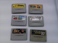 2466]スーパーファミコンソフト 6本 ジャンク 動作未確認 - メルカリ