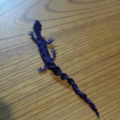 あずきさん専用　紫ヤモリのサムネイル