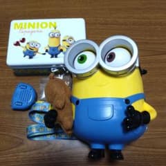 USJ 팝콘 버킷 미니언 밥 & 팀