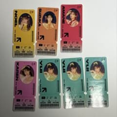 FRUITS ZIPPER トレーディングカード 7枚セットのサムネイル