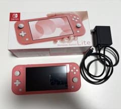 Nintendo Switch Lite コーラル 本体 箱・充電器付きのサムネイル