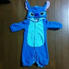 ☆スティッチのロンパース☆フリース☆のサムネイル