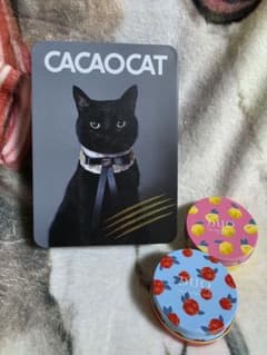 CACAOCATなど 可愛い空き缶 3点セットのサムネイル