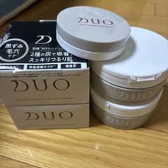 DUO ザクレンジングバームBLACK 4個、赤20g1個、未使用のサムネイル