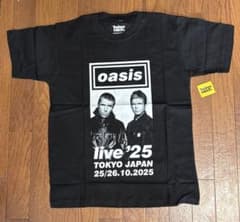 oasis live '25 東京公演 Tシャツ－UNISEX Mサイズ 黒 - メルカリ