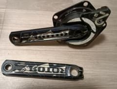 ROTOR 3D Power2max クランク165mm パワーメーター - メルカリ