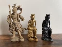 和の心　仏像コレクション　弥勒菩薩半跏像(金色・ノーマル)・金剛力士立像阿形のサムネイル